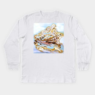 Shells Shells Shells Kids Long Sleeve T-Shirt